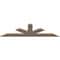 Ekena Millwork Saratoga Smooth Timber Gable Bracket, Douglas Fir, 72"W x 21"H x 1 1/2"D x 5 1/2"F, 7/12 Pitch GBW072X21X0206SAR00SDF - alternate 5